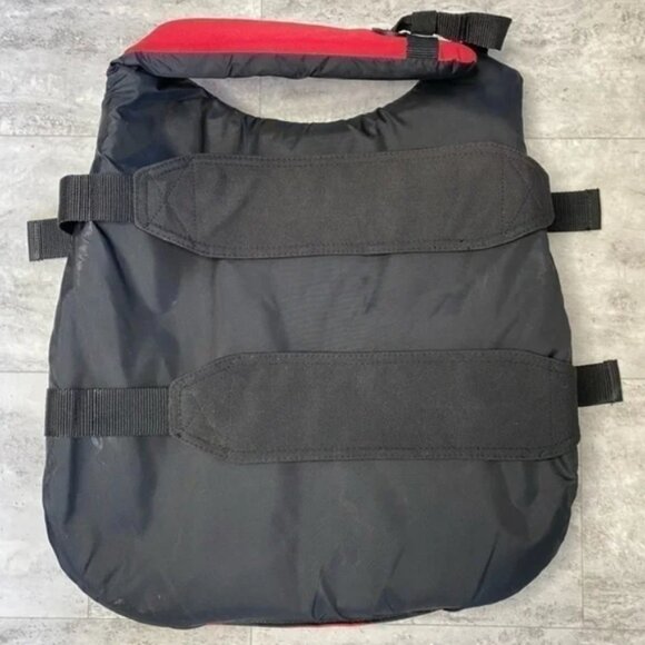 Dog/Pet Floatation Device w/External Pocket. Color Black/Red - Picture 1 of 2